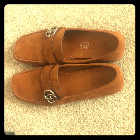 gucci noel moccasin drivers